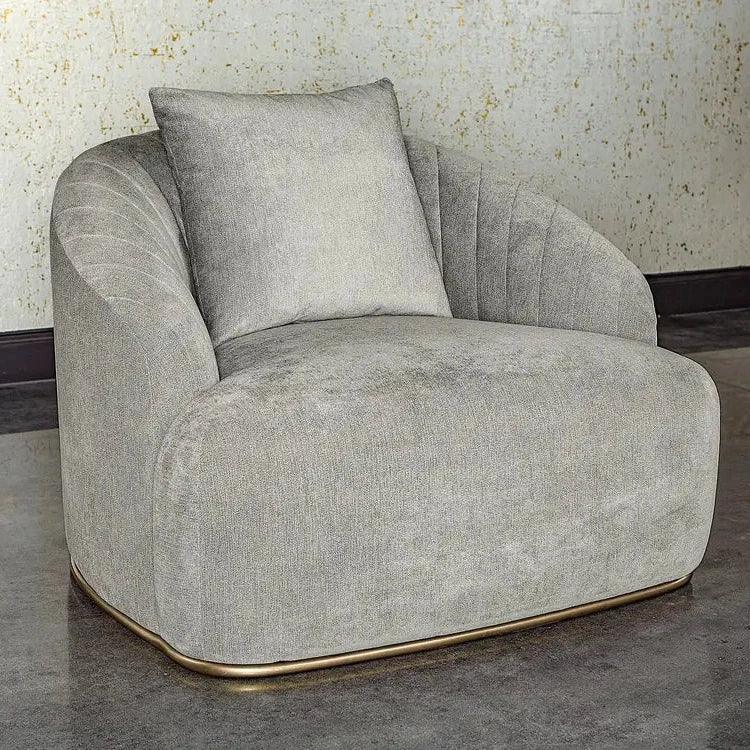 Astrid Fabric Armchair - LOOMLAN - SUNPAN - Club Chairs
