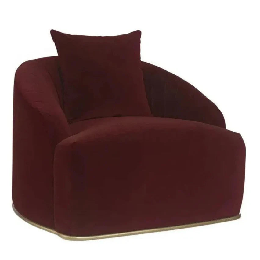 Astrid Fabric Armchair - LOOMLAN - SUNPAN - Club Chairs