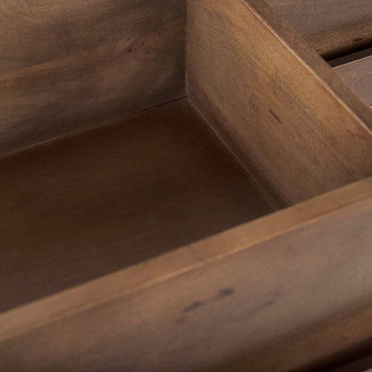 Astrid Six Drawers Wood Sideboard