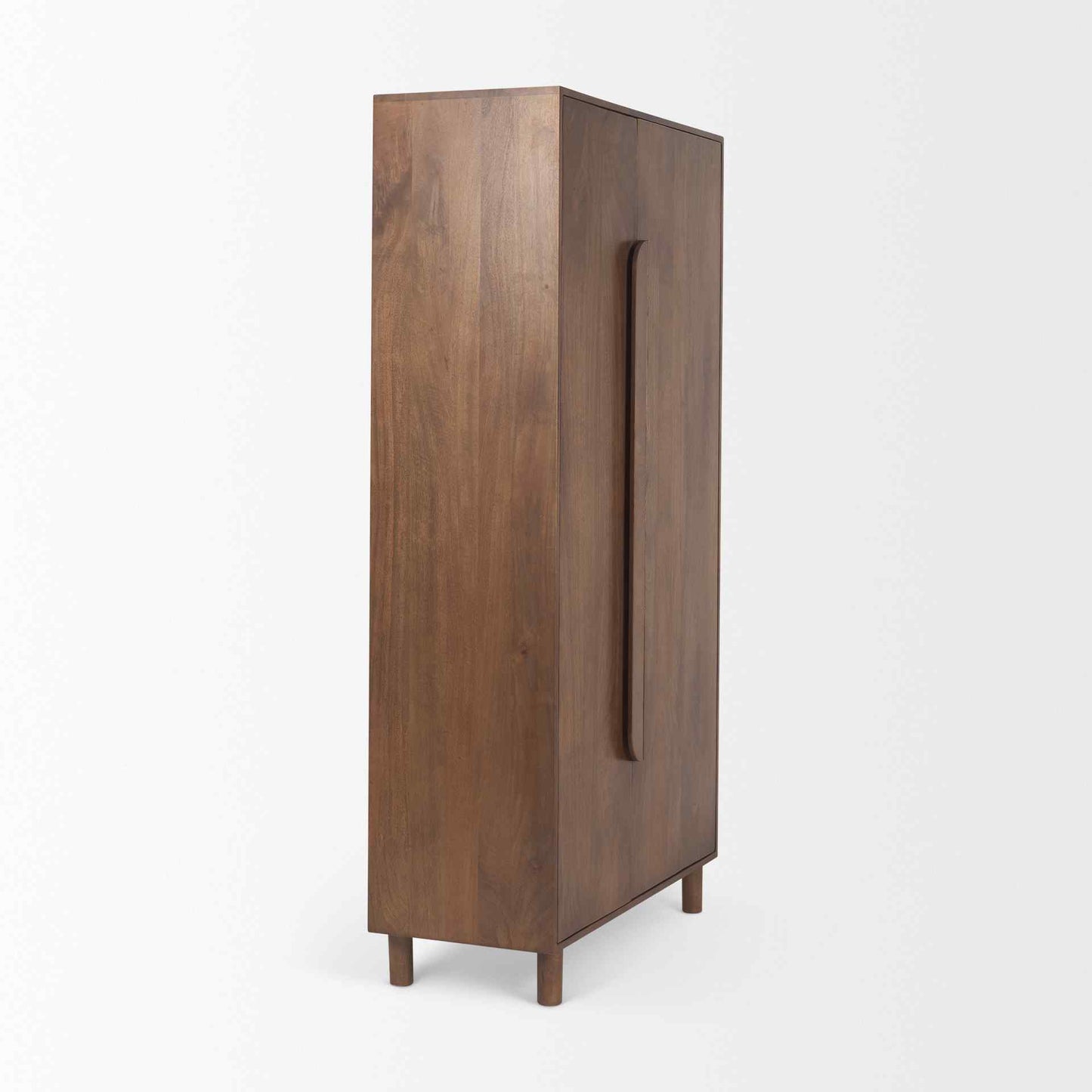 Astrid Solid Wooden Brown Armoire