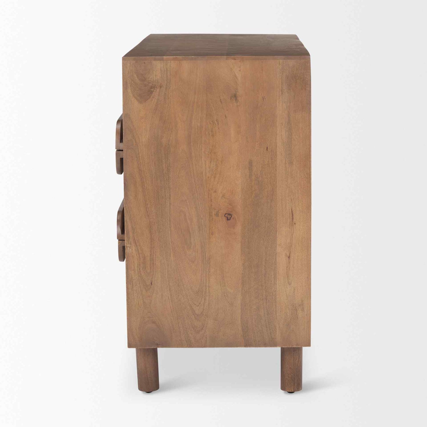Astrid Three Drawers Wood Cabinet