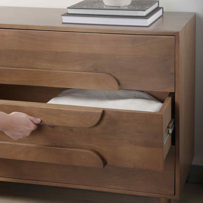Astrid Three Drawers Wood Cabinet