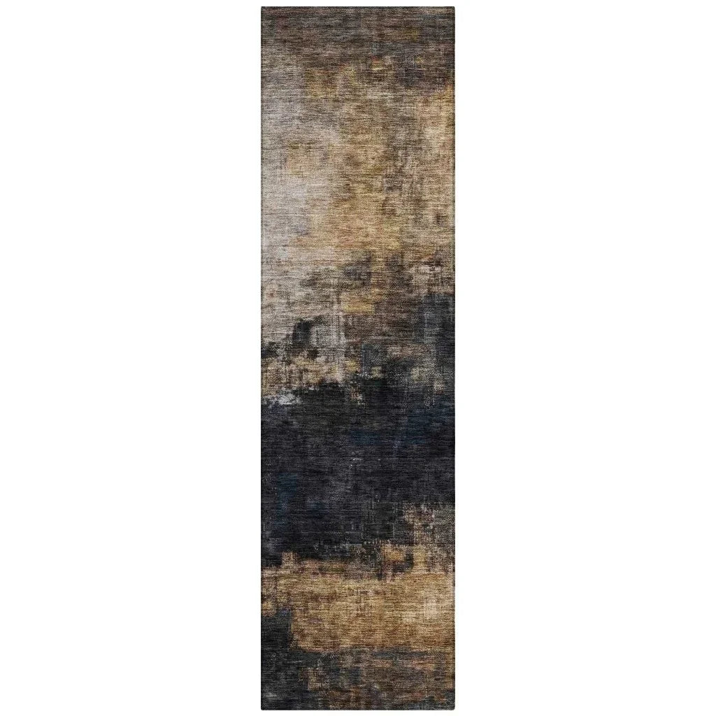 Atalika Gray Washable Indoor - Outdoor Rug - LOOMLAN - LOOMLAN Rugs - Outdoor Rugs