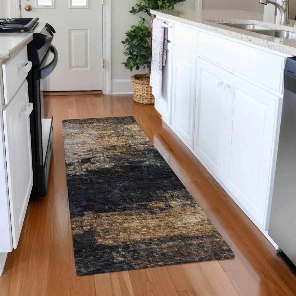 Atalika Gray Washable Indoor - Outdoor Rug - LOOMLAN - LOOMLAN Rugs - Outdoor Rugs