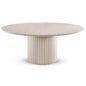 Atenas Wooden Round Dining Table-Dining Tables-Urbia-Nevoa-LOOMLAN