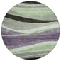 Athena Purple Washable Indoor-Outdoor Rug-Outdoor Rugs-LOOMLAN Rugs-8' x 8'-LOOMLAN
