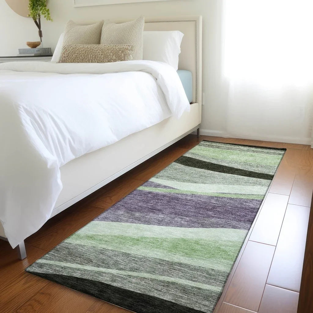 Athena Purple Washable Indoor-Outdoor Rug-Outdoor Rugs-LOOMLAN Rugs-LOOMLAN