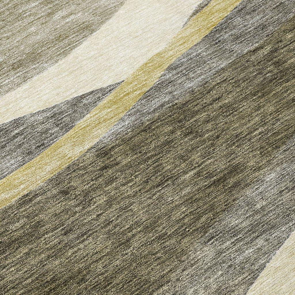 Athena Taupe Washable Indoor-Outdoor Rug-Outdoor Rugs-LOOMLAN Rugs-LOOMLAN