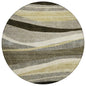 Athena Taupe Washable Indoor-Outdoor Rug-Outdoor Rugs-LOOMLAN Rugs-8' x 8'-LOOMLAN