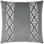 Athenee Smoke Grey Throw Pillow With Insert - LOOMLAN - D.V. Kap - Throw Pillows