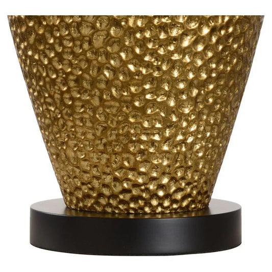 Athens Textured Metallic Gold Finish Vase Table Lamp - LOOMLAN - Chelsea House - Table Lamps