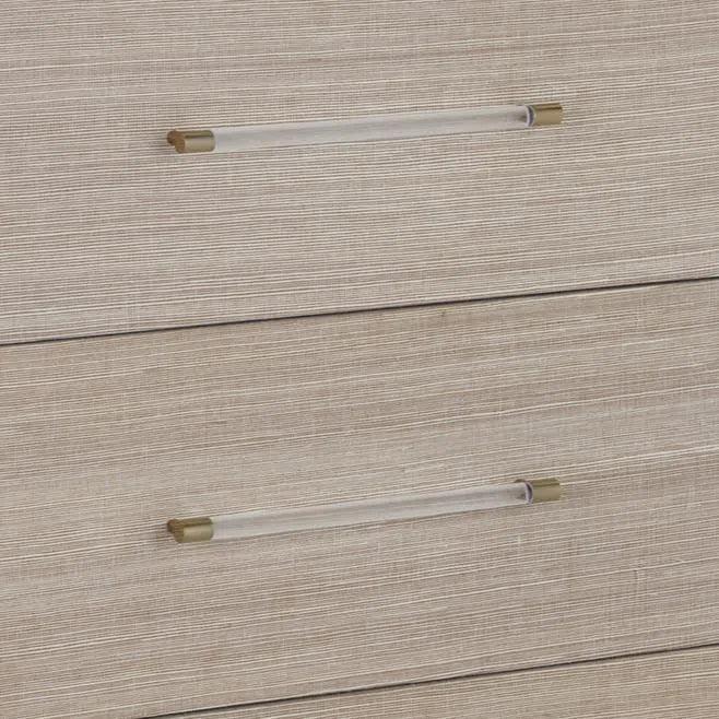 Atherton Solid Wood Dresser Raffia - LOOMLAN - SUNPAN - Dressers