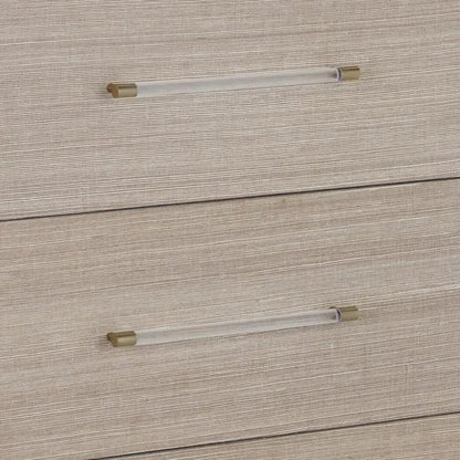 Atherton Solid Wood Dresser Raffia - LOOMLAN - SUNPAN - Dressers