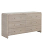 Atherton Solid Wood Dresser Raffia - LOOMLAN - SUNPAN - Dressers
