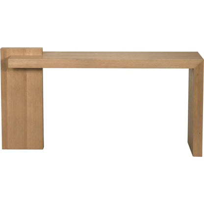 Atlanta Wood Rectangle Console Table - LOOMLAN - Noir - Console Tables