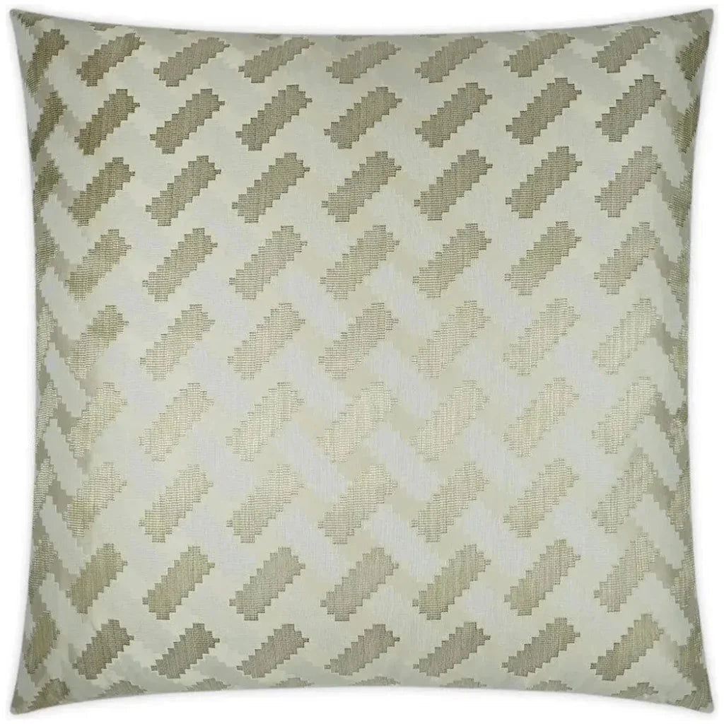 Atlantic Geometric Gold Large Throw Pillow Insert - LOOMLAN - D.V. Kap - Throw Pillows