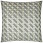 Atlantic Pewter Silver Grey Large Throw Pillow Insert - LOOMLAN - D.V. Kap - Throw Pillows