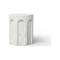 Atlas Concrete Made Outdoor Stool-Garden Stools-Urbia-Ivory Terrazzo-LOOMLAN