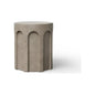Atlas Concrete Made Outdoor Stool-Garden Stools-Urbia-Dark Grey-LOOMLAN