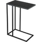 Atom Side Table Black with Steel Frame - LOOMLAN - Zuo Modern - Side Tables