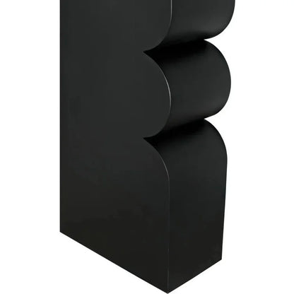 Atomic Bookcase Black Metal Etagere - LOOMLAN - Noir - Etageres