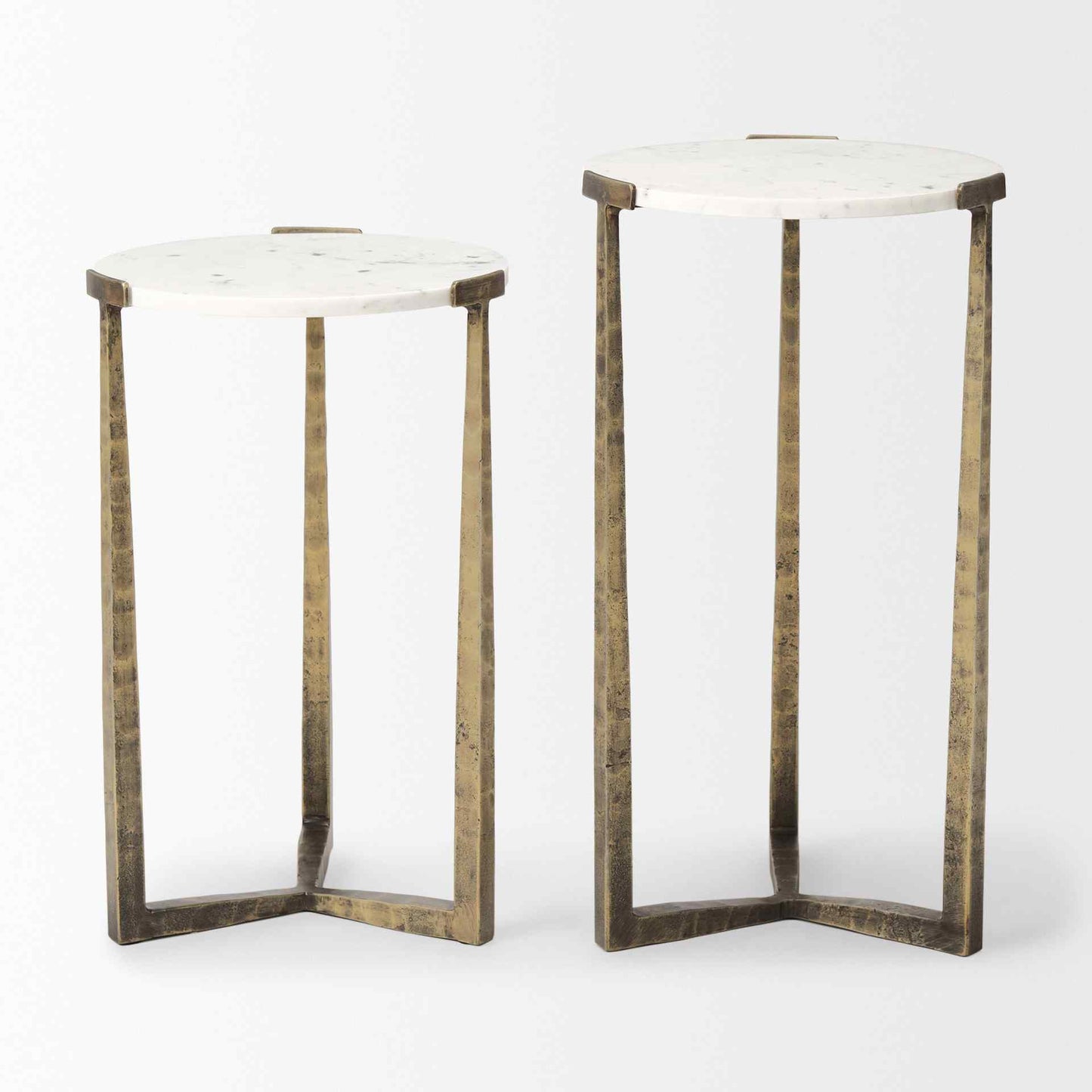 Atticus Marble Top Nesting Table (Set of 2)