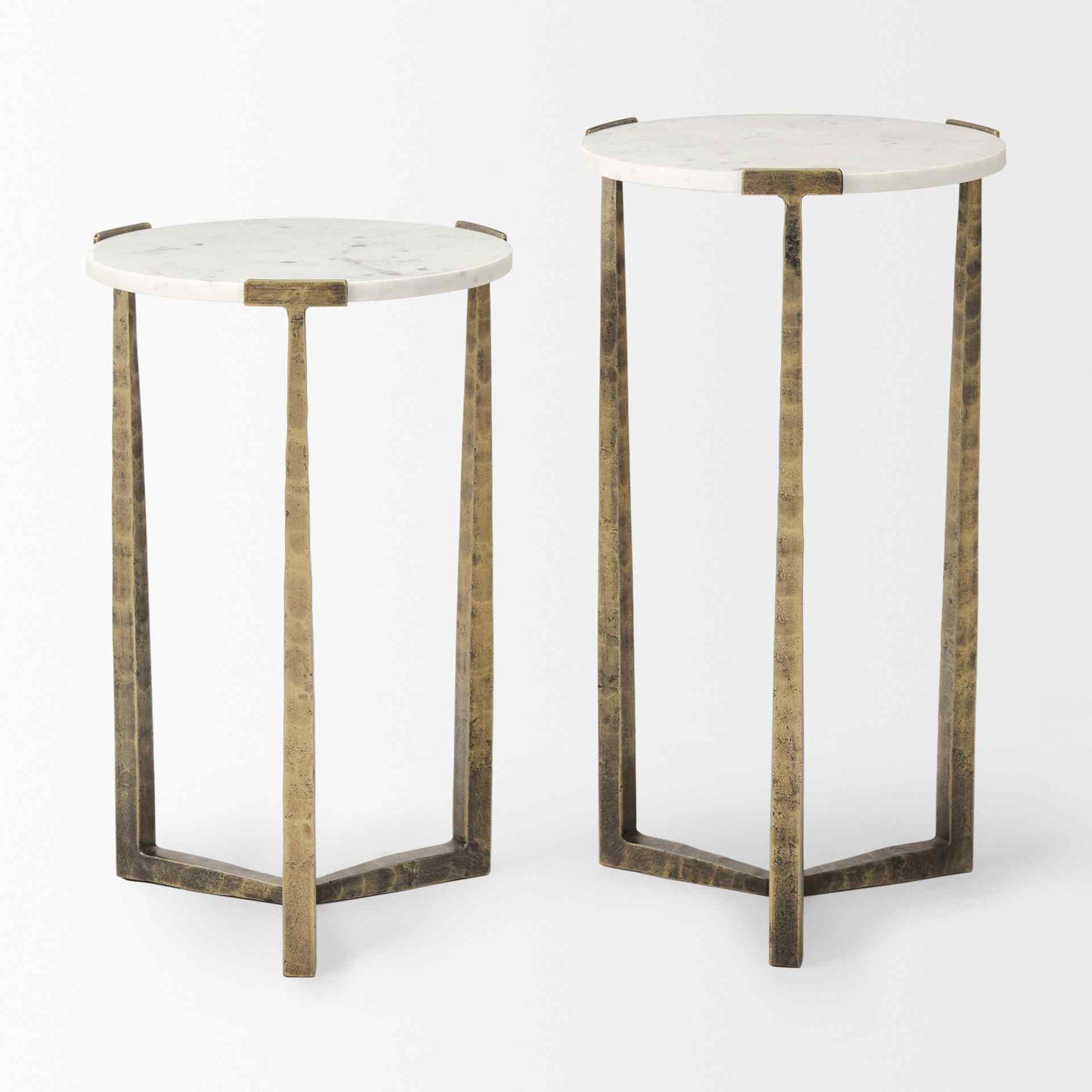 Atticus Marble Top Nesting Table (Set of 2)