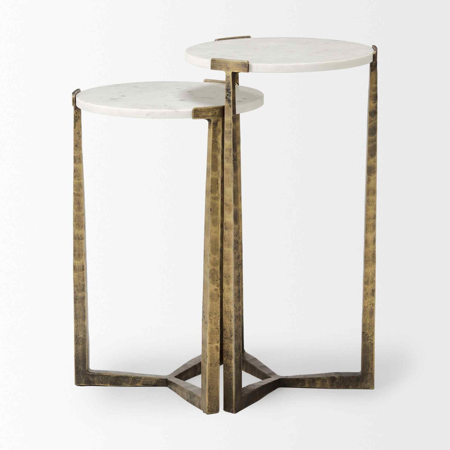 Atticus Marble Top Nesting Table (Set of 2)