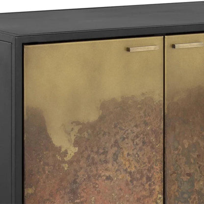 Auburn Media Console & Cabinet Patina Finish - LOOMLAN - SUNPAN - TV Stands & Media Centers