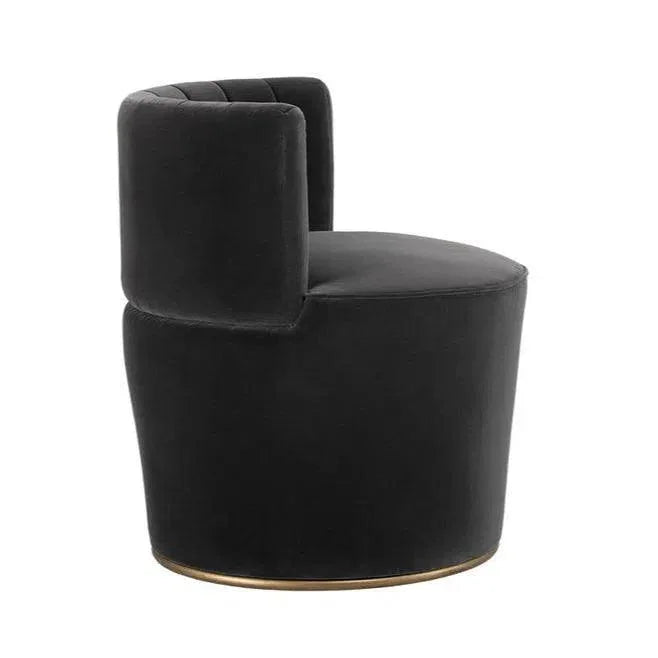 August Lounge Chair Shadow Grey Fire Rated - LOOMLAN - SUNPAN - Club Chairs