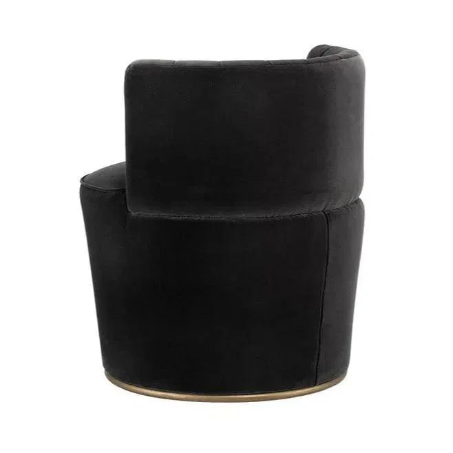 August Lounge Chair Shadow Grey Fire Rated - LOOMLAN - SUNPAN - Club Chairs