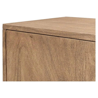 Augustus 2 Door Wooden Cabinet - LOOMLAN - Sarreid - Accent Cabinets