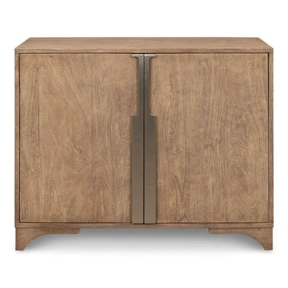 Augustus 2 Door Wooden Cabinet - LOOMLAN - Sarreid - Accent Cabinets