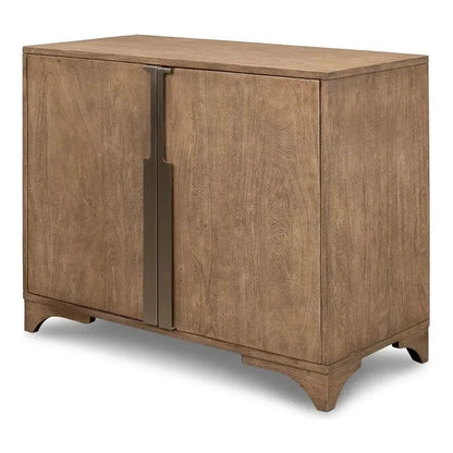 Augustus 2 Door Wooden Cabinet - LOOMLAN - Sarreid - Accent Cabinets