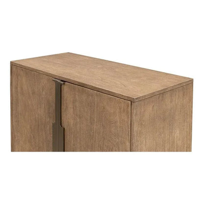 Augustus 2 Door Wooden Cabinet - LOOMLAN - Sarreid - Accent Cabinets