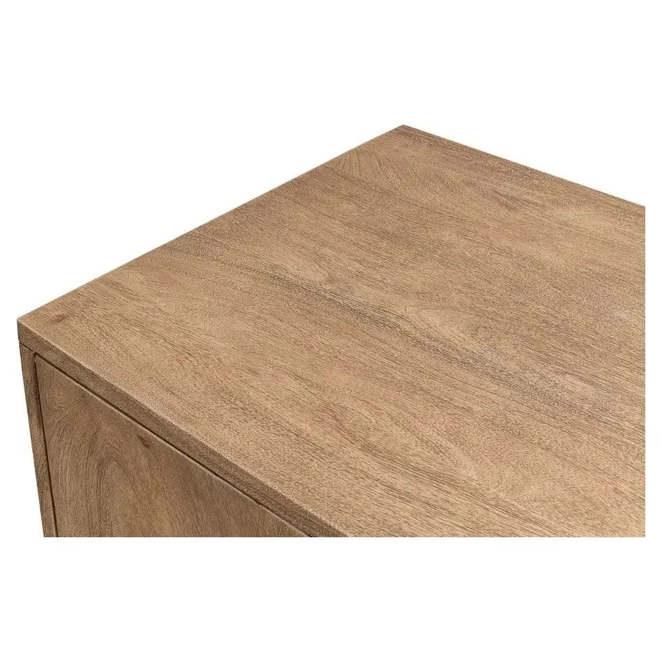 Augustus 2 Door Wooden Cabinet - LOOMLAN - Sarreid - Accent Cabinets