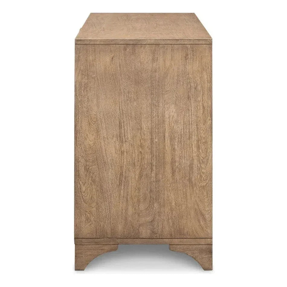 Augustus 2 Door Wooden Cabinet - LOOMLAN - Sarreid - Accent Cabinets