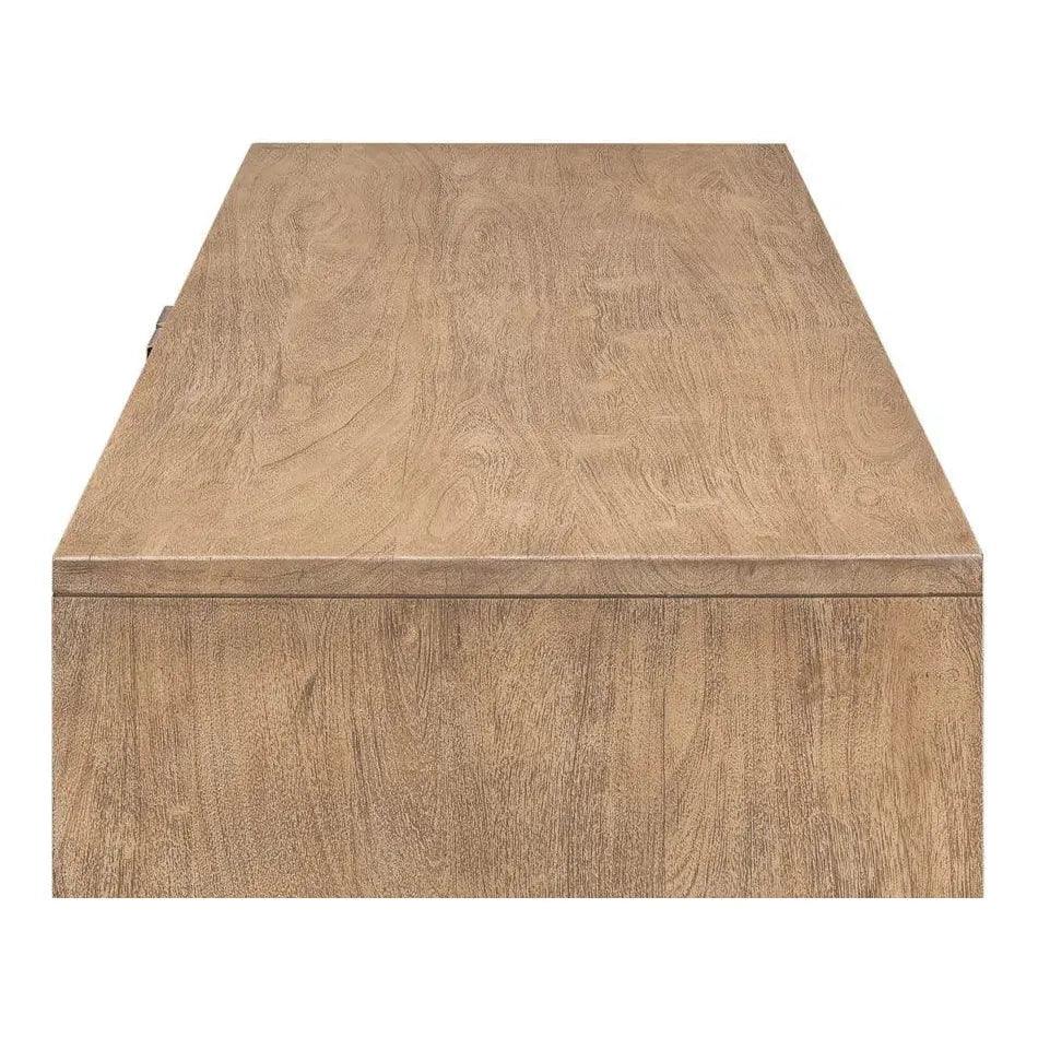 Augustus 2 Door Wooden Cabinet - LOOMLAN - Sarreid - Accent Cabinets