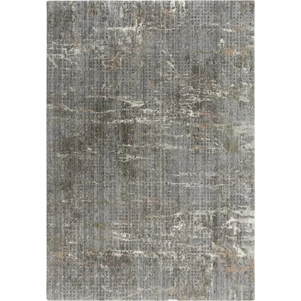 Aula Abstract Gray Large Area Rugs For Living Room - LOOMLAN - LOOMLAN - Area Rugs
