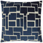 Aura Navy Navy Large Throw Pillow Insert - LOOMLAN - D.V. Kap - Throw Pillows