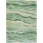 Aurienne Green Washable Indoor - Outdoor Rug - LOOMLAN - LOOMLAN Rugs - Outdoor Rugs