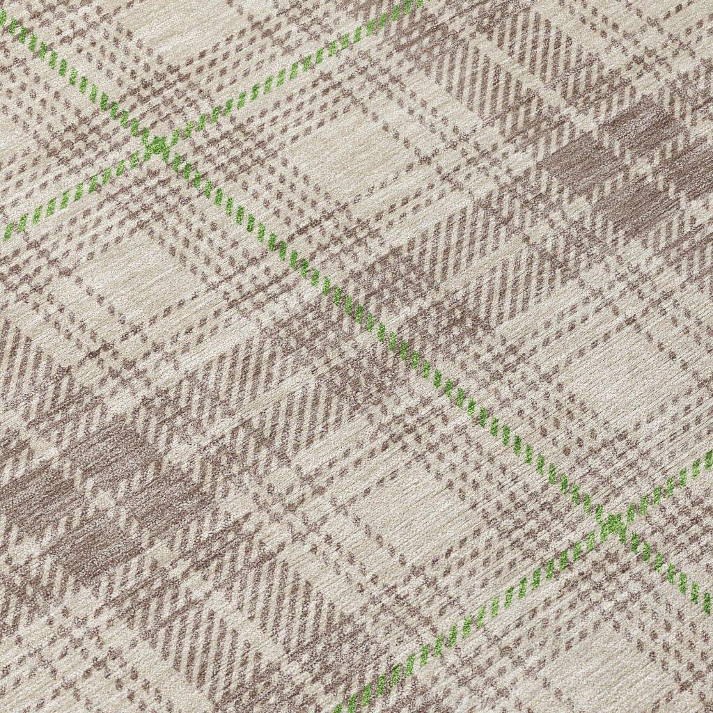 Aurora Beige Washable Indoor-Outdoor Rug-Outdoor Rugs-LOOMLAN Rugs-LOOMLAN