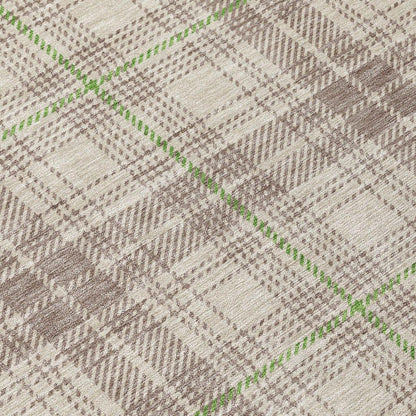 Aurora Beige Washable Indoor-Outdoor Rug-Outdoor Rugs-LOOMLAN Rugs-LOOMLAN