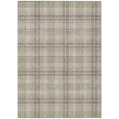 Aurora Beige Washable Indoor-Outdoor Rug-Outdoor Rugs-LOOMLAN Rugs-2'6" x 3'10"-LOOMLAN