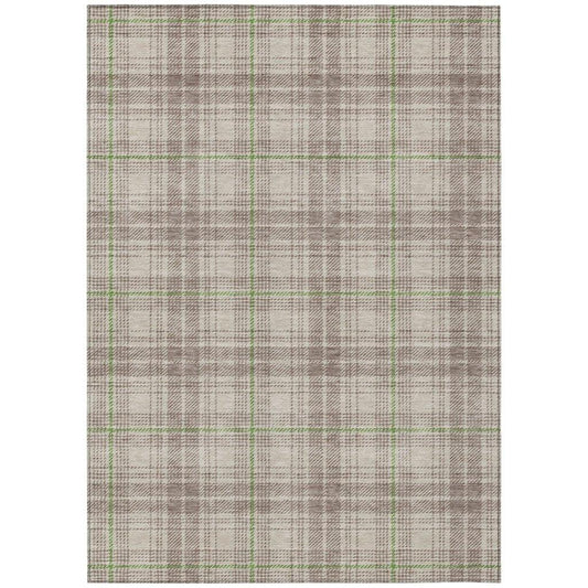 Aurora Beige Washable Indoor-Outdoor Rug-Outdoor Rugs-LOOMLAN Rugs-2'6" x 3'10"-LOOMLAN