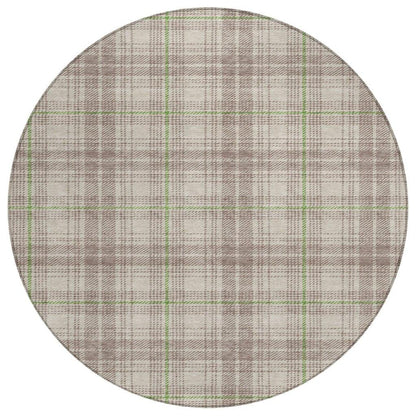 Aurora Beige Washable Indoor-Outdoor Rug-Outdoor Rugs-LOOMLAN Rugs-8' x 8'-LOOMLAN