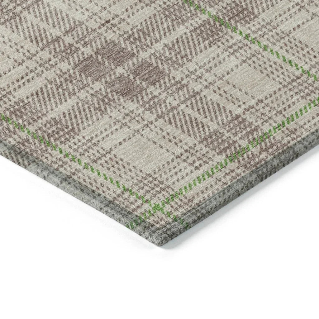 Aurora Beige Washable Indoor-Outdoor Rug-Outdoor Rugs-LOOMLAN Rugs-LOOMLAN