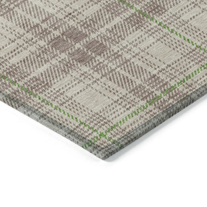 Aurora Beige Washable Indoor-Outdoor Rug-Outdoor Rugs-LOOMLAN Rugs-LOOMLAN