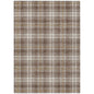 Aurora Brown Washable Indoor-Outdoor Rug-Outdoor Rugs-LOOMLAN Rugs-2'6" x 3'10"-LOOMLAN