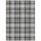 Aurora Charcoal Washable Indoor-Outdoor Rug-Outdoor Rugs-LOOMLAN Rugs-2'6" x 3'10"-LOOMLAN